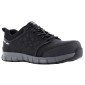 NOIR - Chaussure de sécurité S3S professionnelle de travail noire en cuir EN ISO 20345 S3S mixte manutention artisan logistique