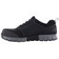 NOIR - Chaussure de sécurité S3S professionnelle de travail noire en cuir EN ISO 20345 S3S mixte manutention artisan logistique