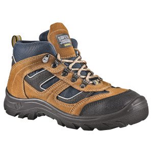 CAMEL - Chaussure haute de sécurité S3 professionnelle de travail en cuir EN ISO 20345 S3 homme transport artisan logistique ch