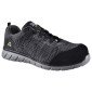 NOIR - Chaussure de sécurité S1PS professionnelle de travail noire EN ISO 20345 S1PS mixte manutention artisan logistique chant