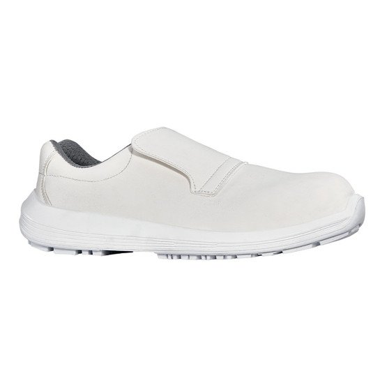 BLANC - Chaussure de cuisine de sécurité S2 professionnelle de travail blanche EN ISO 20345 S2 mixte restauration serveur cuisi