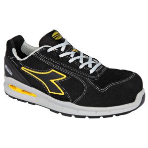 NOIR - Chaussure de sécurité S3S professionnelle de travail noire en cuir EN ISO 20345 S3S mixte logistique artisan transport ch