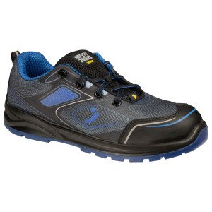 BLEU - Basket de sécurité S1P professionnelle de travail EN ISO 20345 S1P mixte transport chantier manutention artisan