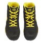 NOIR - Chaussure de sécurité S3S professionnelle de travail noire en cuir EN ISO 20345 S3S mixte logistique chantier transport a