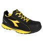 NOIR - Chaussure de sécurité S3S professionnelle de travail noire en cuir EN ISO 20345 S3S mixte logistique chantier manutention