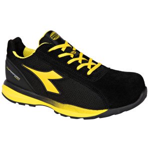 NOIR - Chaussure de sécurité S1PS professionnelle de travail noire en cuir EN ISO 20345 S1PS mixte logistique chantier transport