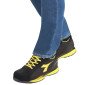 NOIR - Chaussure de sécurité S1PS professionnelle de travail noire en cuir EN ISO 20345 S1PS mixte manutention artisan logistiqu