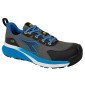 GRIS/BLEU - Chaussure de sécurité S1PS professionnelle de travail EN ISO 20345 S1PS mixte logistique artisan manutention chant
