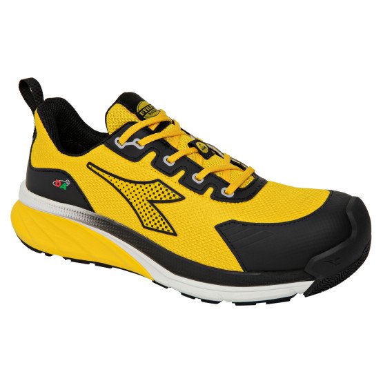 JAUNE - Chaussure de sécurité S1PS professionnelle de travail EN ISO 20345 S1PS mixte logistique artisan manutention chantier