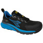 NOIR/BLEU - Chaussure de sécurité S3S professionnelle de travail noire EN ISO 20345 S3S mixte transport artisan manutention cha