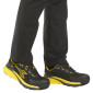 NOIR/JAUNE - Chaussure de sécurité S3S professionnelle de travail noire EN ISO 20345 S3S mixte transport artisan manutention ch