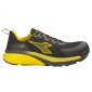 NOIR/JAUNE - Chaussure de sécurité S3S professionnelle de travail noire EN ISO 20345 S3S mixte transport artisan logistique cha