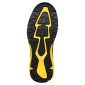 NOIR/JAUNE - Chaussure de sécurité S3S professionnelle de travail noire EN ISO 20345 S3S mixte transport artisan logistique cha