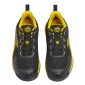 NOIR/JAUNE - Chaussure de sécurité S3S professionnelle de travail noire EN ISO 20345 S3S mixte transport artisan manutention ch