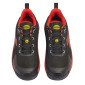 NOIR/ROUGE - Chaussure de sécurité S3S professionnelle de travail noire EN ISO 20345 S3S mixte transport artisan logistique cha