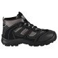 NOIR - Chaussure de sécurité S3S professionnelle de travail noire en cuir EN ISO 20345 S3S homme logistique artisan manutention