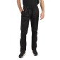 NOIR - Pantalon élastiqué professionnel de travail mixte infirmier auxiliaire de vie médical aide a domicile