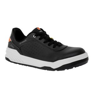 NOIR - Chaussure de sécurité S1PS professionnelle de travail noire EN ISO 20345 S1PS mixte restaurant serveur hôtel restauratio
