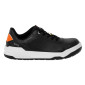 NOIR - Chaussure de sécurité S1PS professionnelle de travail noire EN ISO 20345 S1PS mixte hôtel restaurant cuisine serveur