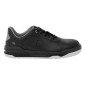 NOIR - Chaussure de sécurité S2 professionnelle de travail noire en cuir EN ISO 20345 S2 mixte serveur restaurant hôtel restaura