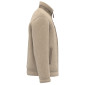 BEIGE - Veste polaire professionnelle de travail à manches longues mixte aide a domicile médical auxiliaire de vie infirmier