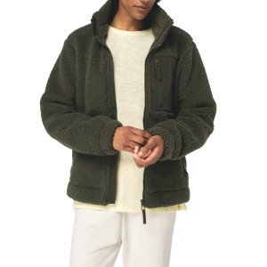 KAKI - Veste polaire professionnelle de travail à manches longues mixte aide a domicile médical auxiliaire de vie infirmier