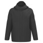NOIR - Parka professionnel de travail mixte logistique artisan manutention chantier