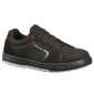 NOIR - Chaussure de sécurité S1P professionnelle de travail noire en cuir EN ISO 20345 S1P mixte logistique artisan transport ch