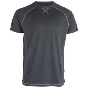 ARDOISE - Tee-shirt professionnel de travail à manches courtes raglan homme artisan transport chantier manutention