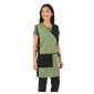 SAUGE/NOIR - Chasuble tablier blouse professionnel femme entretien aide a domicile menage auxiliaire de vie
