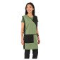 SAUGE/NOIR - Chasuble tablier blouse professionnel femme entretien aide a domicile menage auxiliaire de vie