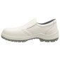 BLANC - Chaussure de cuisine de sécurité S2 professionnelle de travail blanche en cuir EN ISO 20345 S2 mixte entretien médical m