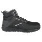 NOIR - Chaussure haute de sécurité S3 professionnelle de travail noire EN ISO 20345 S3S mixte logistique chantier manutention a