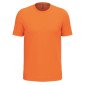 ORANGE - Tee-shirt professionnel de travail à manches courtes homme auxiliaire de vie médical aide a domicile infirmier