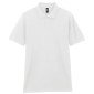 BLANC - Polo professionnel de travail homme - PROMO aide a domicile médical auxiliaire de vie infirmier