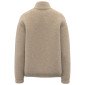 BEIGE - Veste polaire professionnelle de travail à manches longues mixte auxiliaire de vie médical aide a domicile infirmier