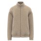 BEIGE - Veste polaire professionnelle de travail à manches longues mixte auxiliaire de vie médical aide a domicile infirmier