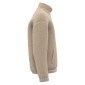 BEIGE - Veste polaire professionnelle de travail à manches longues mixte auxiliaire de vie médical aide a domicile infirmier