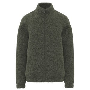 BEIGE - Veste polaire professionnelle de travail à manches longues mixte aide a domicile médical auxiliaire de vie infirmier
