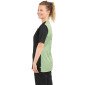 SAUGE/NOIR - Tunique professionnelle de travail à manches courtes femme auxiliaire de vie médical aide a domicile infirmier