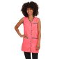 PAPAYE/WAX - Blouse professionnelle de travail sans manches femme auxiliaire de vie entretien aide a domicile menage