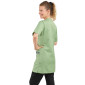 SAUGE/WAX - Blouse professionnelle de travail blanche à manches courtes auxiliaire de vie infirmier aide a domicile médical