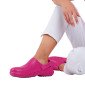 FUCHSIA - Sabot de sécurité professionnel de travail EN ISO 20345 SB femme cuisine serveur restaurant restauration