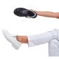 BLANC - Chaussure de cuisine de sécurité S2 professionnelle de travail blanche noire EN ISO 20345 S2 mixte restauration cuisine