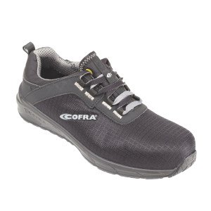 NOIR - Chaussure de sécurité S3S professionnelle de travail noire EN ISO 20345 S3S mixte transport artisan manutention chantier