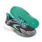 NOIR/VERT - Chaussure de sécurité S3S professionnelle de travail noire en cuir EN ISO 20345 S3S mixte transport artisan logistiq