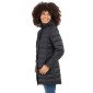 NOIR - Doudoune professionnel de travail femme auxiliaire de vie infirmier aide a domicile médical