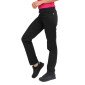 NOIR - Pantalon élastiqué professionnel de travail femme auxiliaire de vie infirmier aide a domicile médical