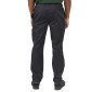 NOIR - Pantalon élastiqué professionnel de travail mixte auxiliaire de vie infirmier aide a domicile médical