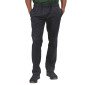 NOIR - Pantalon élastiqué professionnel de travail mixte auxiliaire de vie infirmier aide a domicile médical